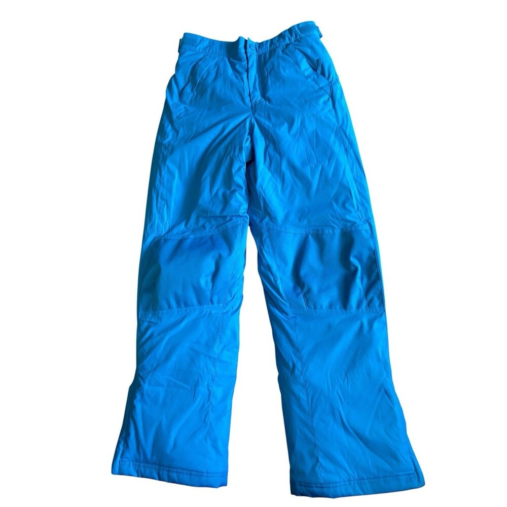 LL Bean Cold Buster Pants Blue Warm Insulated Snow Ski Winter Kids 14 NWOT